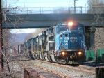 CSX 8750 Leads Nine Diesel Consist